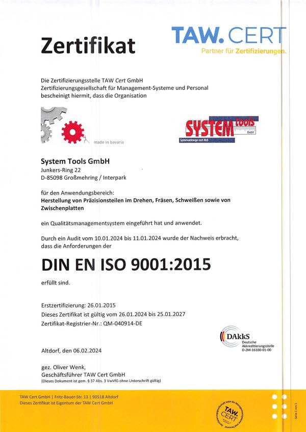 Zertifikat deutsch 2024